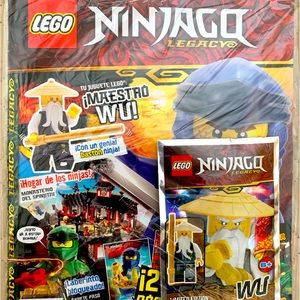 Panini Lego Magazine with Limited Edition Figure Issue No.2 June 2019 IN SPANISH